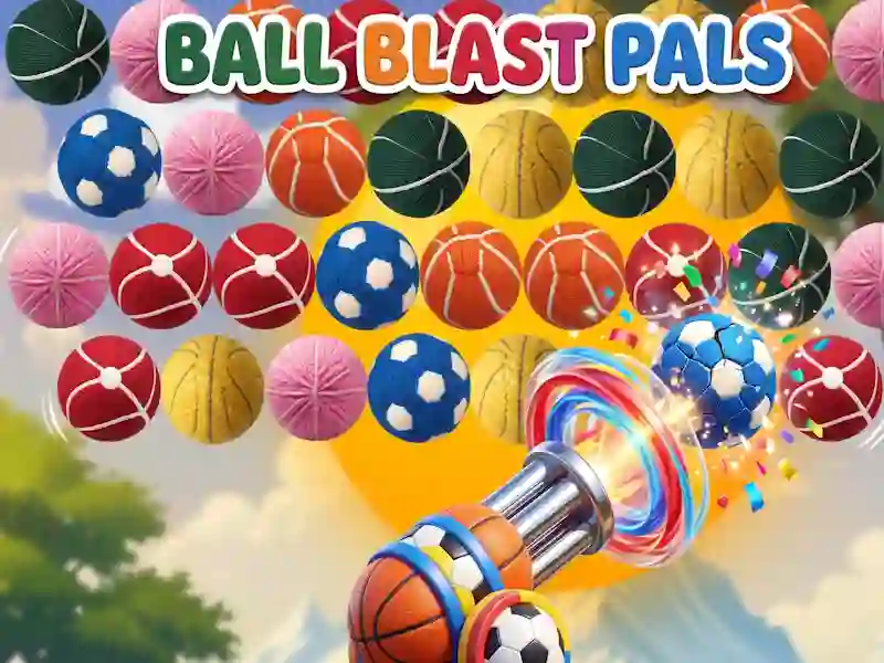 Игра Ball Blast Pals онлайн