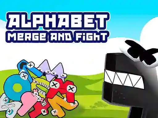 Игра Alphabet Merge And Fight онлайн