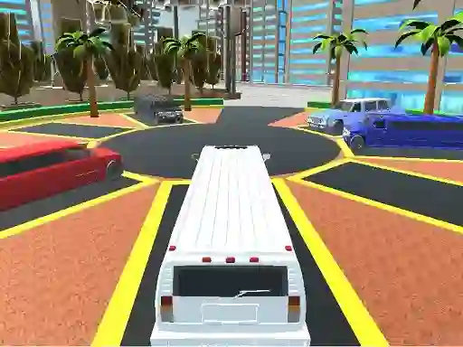 Игра Luxury Limo Taxi Driver City онлайн