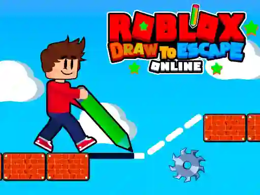 Игра Roblox Draw to Escape Online онлайн