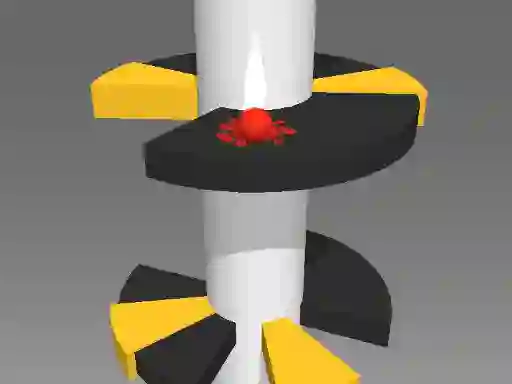 Игра Endless Helix Jumper онлайн