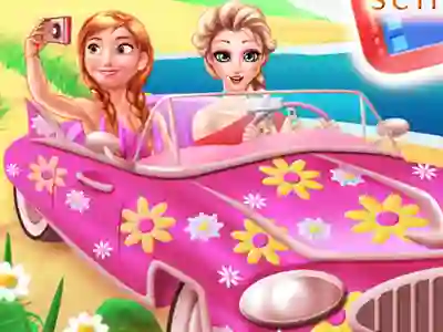 Игра Princesses Road Trip Fun онлайн