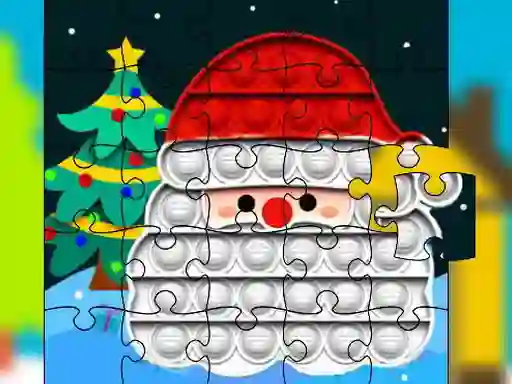 Игра Christmas Pop It Jigsaw онлайн