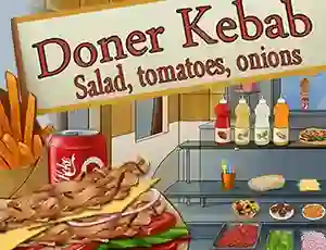 Игра Doner Kebab Salad, Tomatoes, Onions онлайн