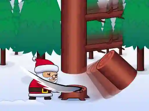 Игра Lumberjack Santa онлайн