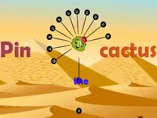 Игра Pin the cactus онлайн
