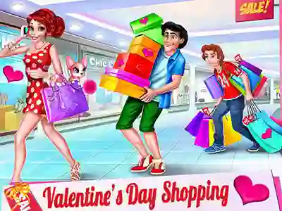 Игра Valentine's Day Shopping онлайн