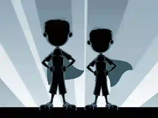 Игра Little Superheroes Match 3 онлайн