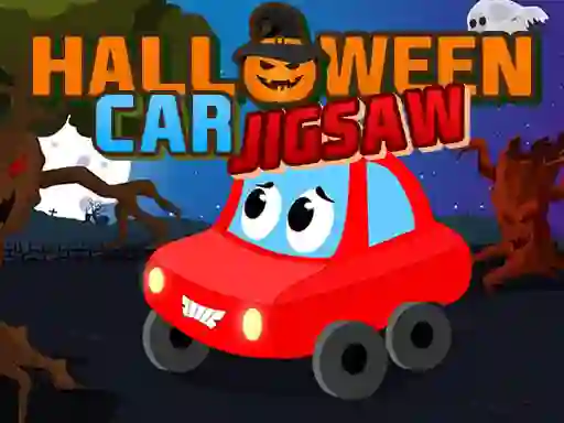 Игра Halloween Car Jigsaw онлайн