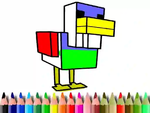 Игра Back To School: Monster Craft Coloring онлайн