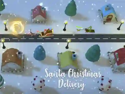 Игра Santa Christmas Delivery онлайн