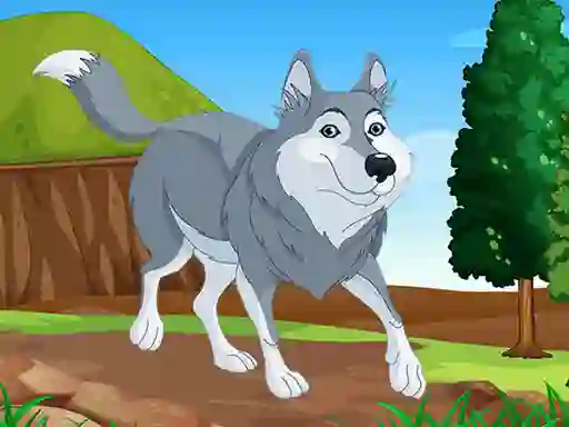 Игра Wolf Jigsaw онлайн