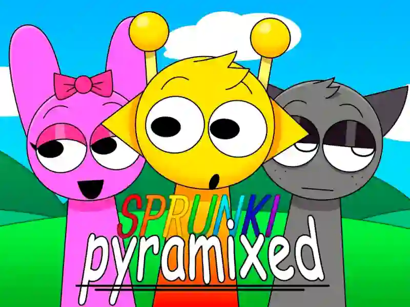 Игра Sprunki Pyramixed онлайн