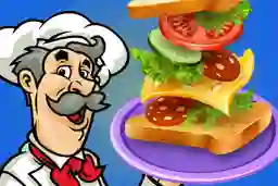Игра Sandwich Baker онлайн