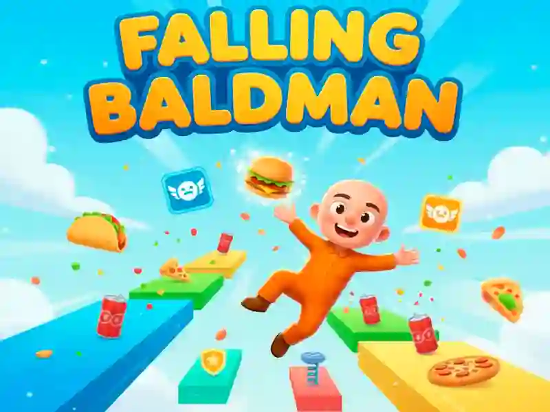 Игра Falling Baldman онлайн