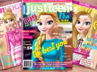 Игра Ellie Cover Model онлайн