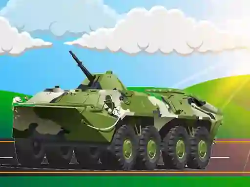 Игра Military Vehicles Jigsaw онлайн