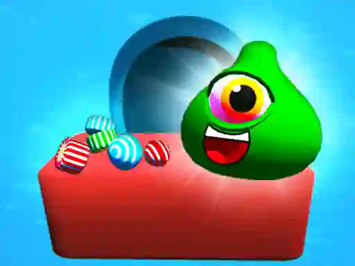 Игра Candy Monsters Puzzle онлайн