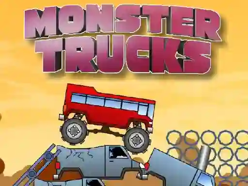 Игра Monster Trucks Challenge онлайн