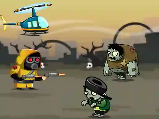 Игра Crazy Zombie Hunter онлайн