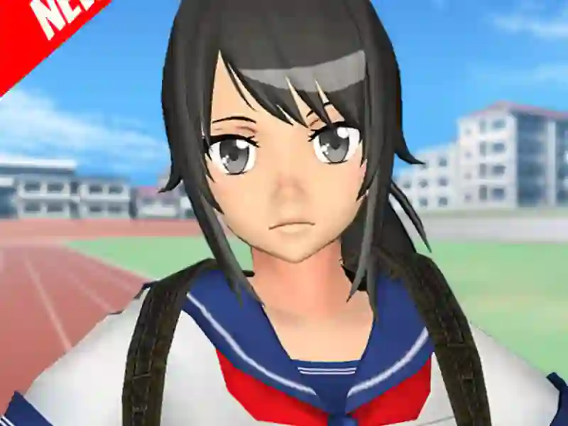 Игра Sakura School Girl Yandere Simulator онлайн