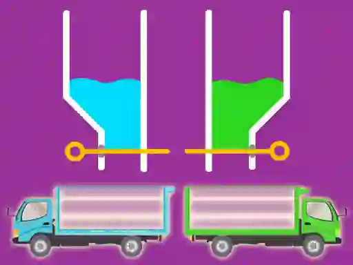 Игра Color Water Trucks онлайн