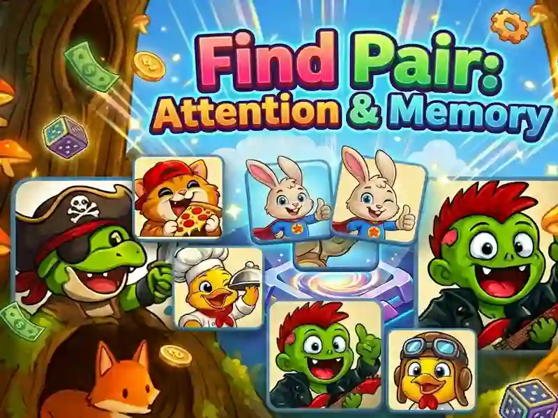 Игра Find Pair: Attention & Memory онлайн