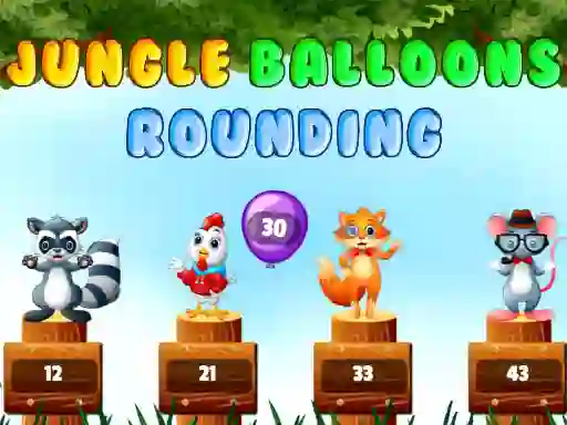Игра Jungle balloons rounding онлайн