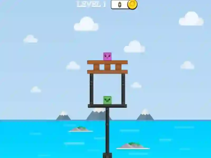 Игра Circle Block Bird онлайн