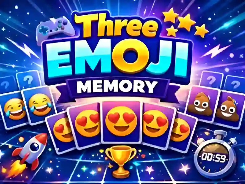 Игра Three Emoji Memory онлайн