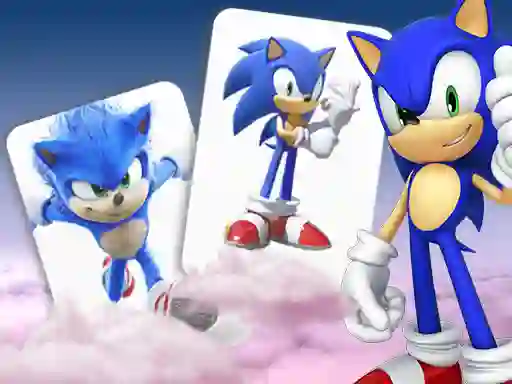 Игра Sonic Memory card Match онлайн