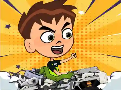 Игра Ben 10 Crazy Truck онлайн