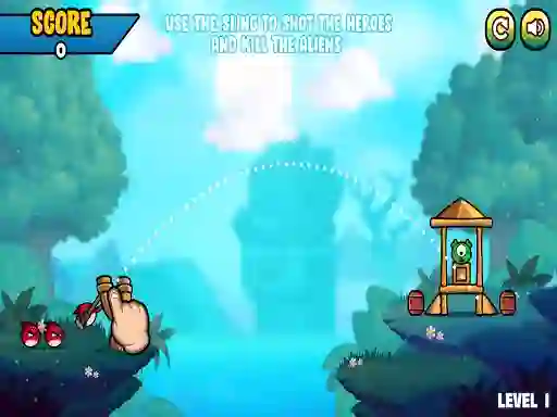 Игра Angry Battle Birds Mania онлайн
