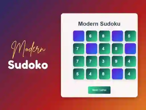 Игра Modern Sudoku онлайн