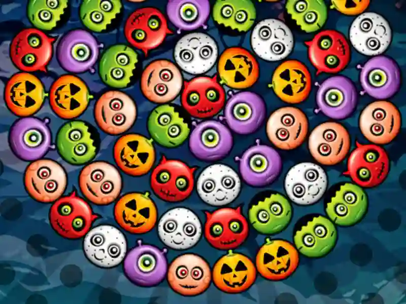 Игра Bubble Wheel Halloween онлайн