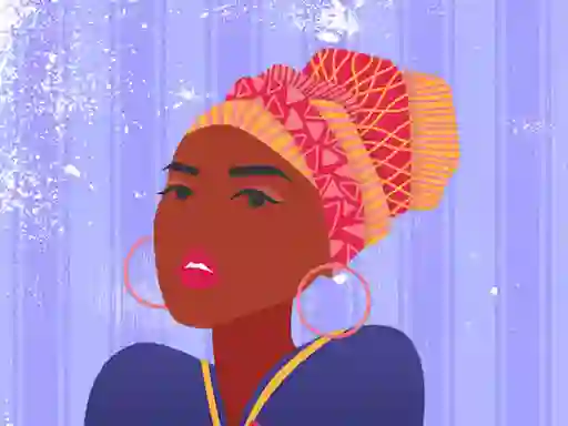 Игра African Princess Jigsaw онлайн