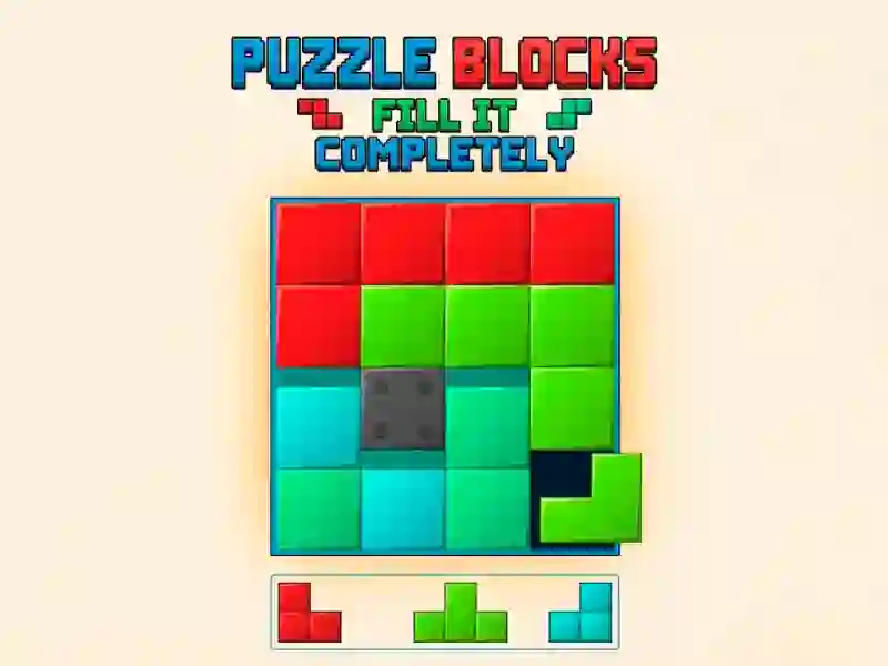Игра Puzzle Blocks: Fill It Completely онлайн