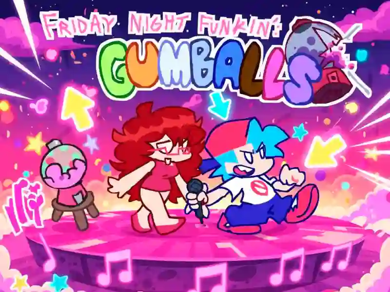 Игра FNF Gumballs онлайн
