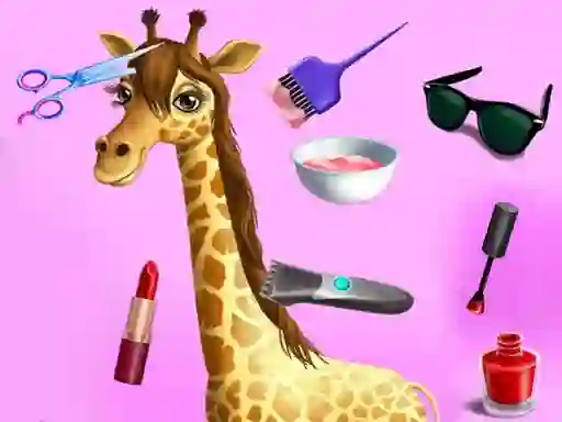Игра Animal Fashion Hair Salon онлайн