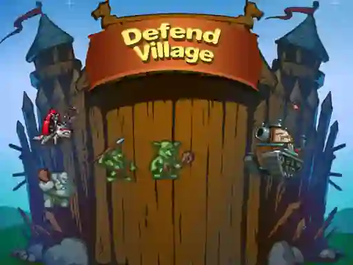Игра Defend Village онлайн