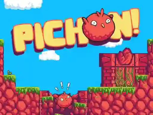 Игра Pichon: The Bouncy Bird онлайн
