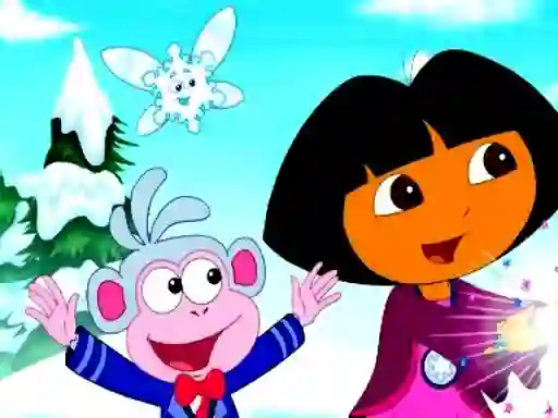 Игра Dora Find 5 Differences онлайн