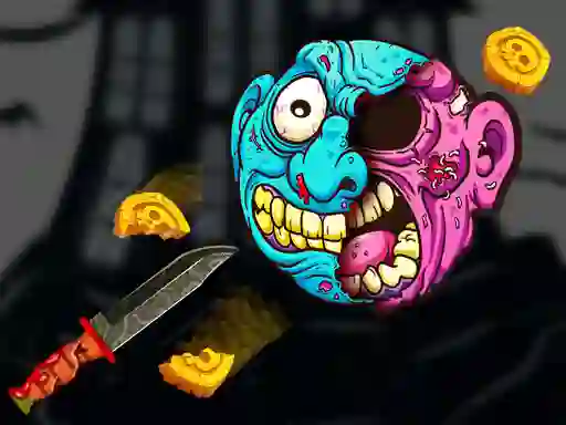 Игра Knife Hit Horror II онлайн