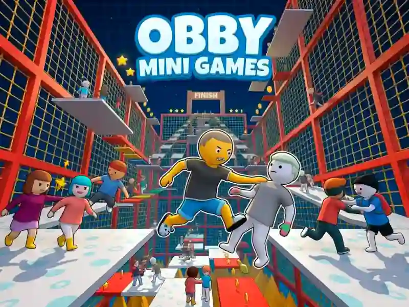 Игра Obby Mini Games онлайн
