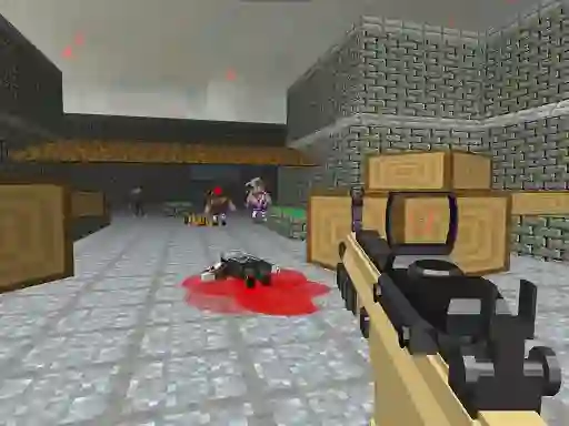 Игра Pixel Apocalypse Shooting Zombie Garden онлайн