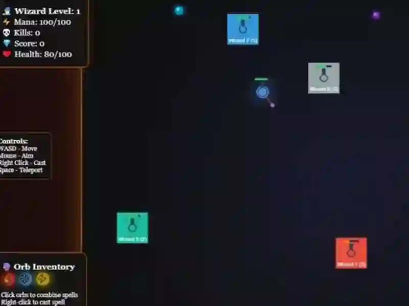 Игра Spell Caster Io онлайн