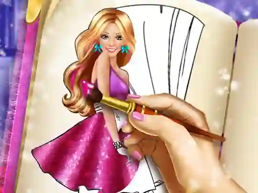 Игра Doll Coloring Book онлайн