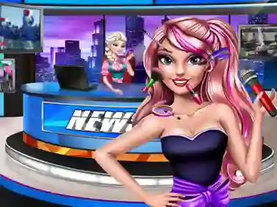 Игра Breaking News With Ellie! онлайн