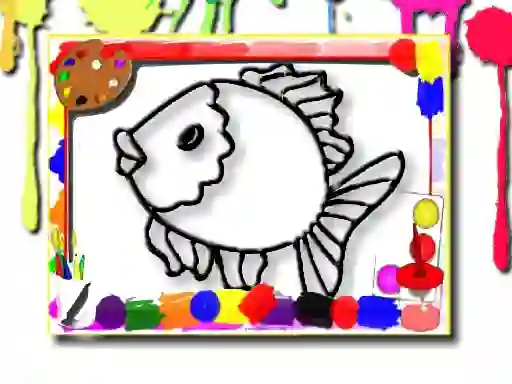 Игра Fish Coloring Book онлайн
