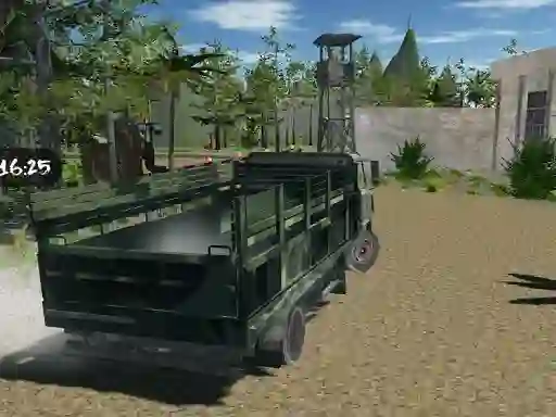 Игра Offroad Truck Army Driving онлайн